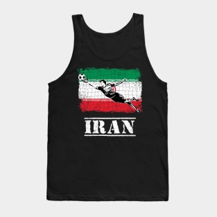 Iran Soccer Goalie Goal Keeper Shirt Tank Top